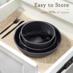 15PCS Pots and Pans Set Non-Stick Cookware Set with Removable Handle