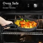 15PCS Pots and Pans Set Non-Stick Cookware Set with Removable Handle