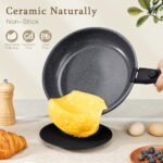 15PCS Pots and Pans Set Non-Stick Cookware Set with Removable Handle