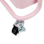 Amazon Basics 3-Layer Kitchen Trolley with 360 Degree Wheels for indoor and outdoor use, Dusty Pink