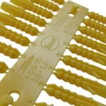 BH07204 (120 Pcs) Assorted Heavy Duty Wall Plugs - Pack of 40 Each Yellow, Red and Brown