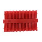 BH07204 (120 Pcs) Assorted Heavy Duty Wall Plugs - Pack of 40 Each Yellow, Red and Brown