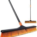 CLEANHOME Upgrade Garden Broom,Yard Brush Heavy Duty Outdoor(23.6in)