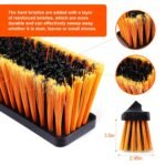 CLEANHOME Upgrade Garden Broom,Yard Brush Heavy Duty Outdoor(23.6in)