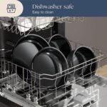 Cookware Set with Removable Handle, 14-Piece Pan Set with Non Stick Coating, Induction Pots and Pans with Lids, 24/28cm Frying Pan, Suitable for All Hob Types, Oven-Safe