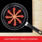 Essential Non-Stick 5-Piece Pan Set, Glass Lids, Black