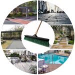 Eyliden Garden Broom Outdoor Heavy Duty