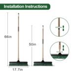 Eyliden Garden Broom Outdoor Heavy Duty
