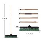 Eyliden Garden Broom Outdoor Heavy Duty