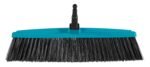 Gardena combisystem Road Broom: Stable broom for the garden and the paths around the house, 45 cm working width, polypropylene bristles (3622-20)