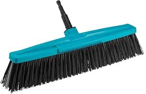 Gardena combisystem Road Broom: Stable broom for the garden and the paths around the house, 45 cm working width, polypropylene bristles (3622-20)