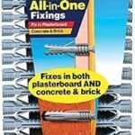 in One Multi Purpose Multi Fix Use Assorted Size Wall Plugs Heavy Duty Raw Rawl Plug Fixings Brick Stone Cement Concrete Hollow Cavity Partition Partitioning Drywall...